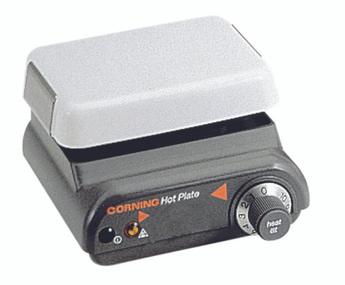 Corning® 6795200 PC200 4 x 5 Inch Top Hot Plate with Analog Control, 120V/60Hz H20101